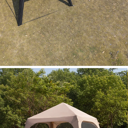 Sonuto Instant Setup Inflatable Tent, 3x3m Quick Inflation Air House Tent, Portable Easy Setup Large Camping Tent with Bag