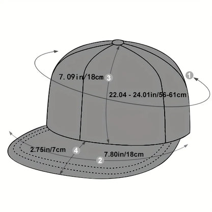 Letter Embroidery Baseball Cap Los Angeles Hip Hop Snapback Hat for Men Women Adult Sports Leisure Caps Outdoor Travel Sun Hats