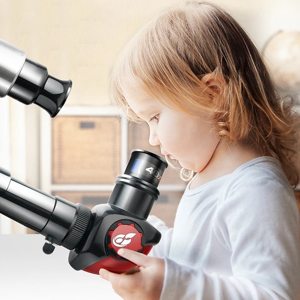Professional Astronomical Telescope Powerful Monocular Portable HD Moon Space Planet Observation Gifts for Children Students
