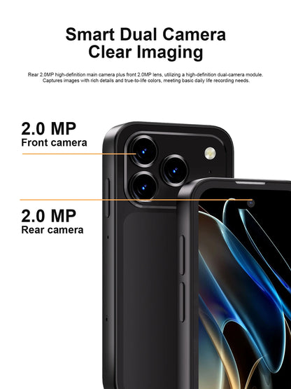 SERVO 17 PRO MAX mini Smartphone 3.75" Fullview Display 3G WCDMA Dual SIM Card GPS Face Unlock Android Small Smart Mobile Phones