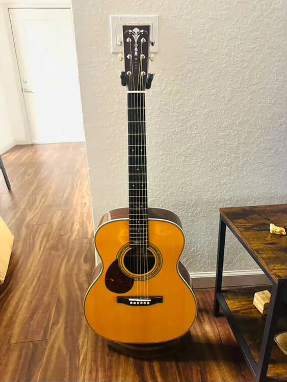 left handed guitar OM Series Guitar 14 Frets Body OM28JM lefty guitar
