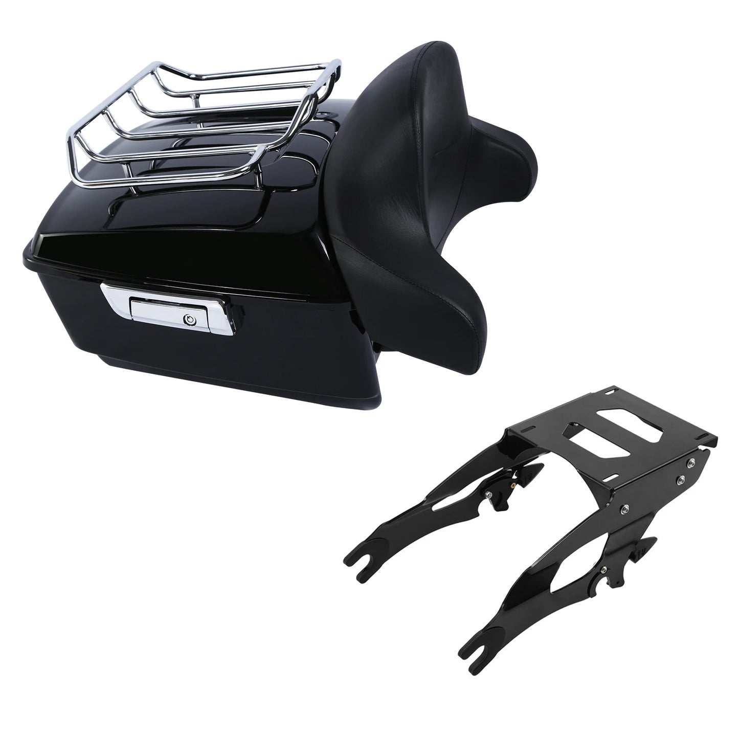 Motorcycle King Trunk Rack Backrest For Indian Chieftain 2014-2024 Challenger 2020-2024 Springfield Dark Horse 2018-2020