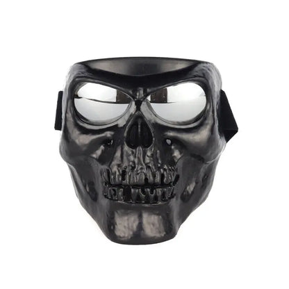 Dirt Bike Racing ATV Racing Halloween Eyewear Shield Skull Face Mask For Eyewear Motorbike