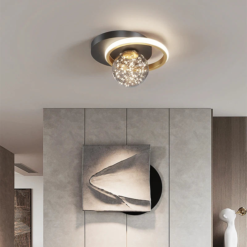 2023 New Aisle Ceiling Lamp Home Decor Living Room Dining Table Bedroom Closet Cloakroom Corridor Modern Small Ceiling Light led