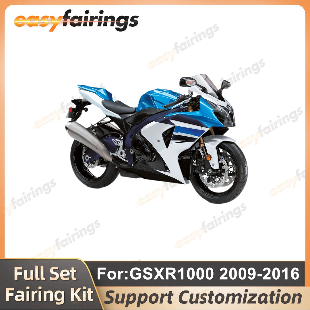 Motorcycle  Kits for SUZUKI GSXR1000 GSX1000R 2009 2010 2011 2012 2013 2014 2015 2016 GSXR 1000 K9 Bodywork full fairing kit