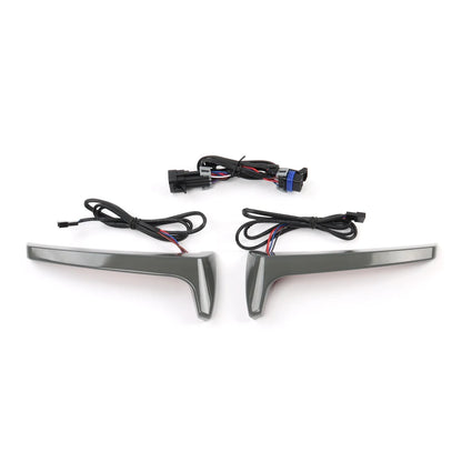 For Indian Challenger  Motorcycle Led Saddlebag Brake Flowing Turn Signal Accent Light