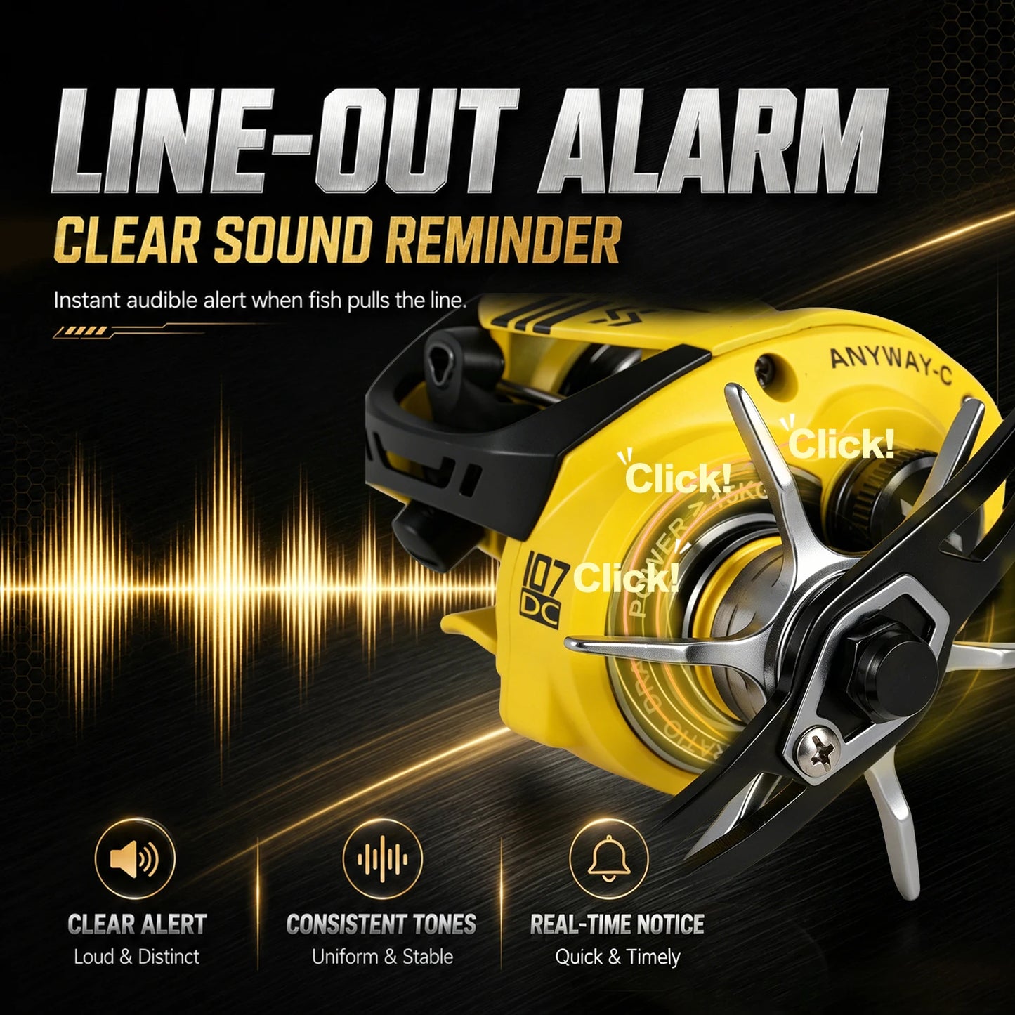 Sougayilang iDC Smart Brake Dropshot Baitcasting Reel 7.1:1 Gear Ratio Anti-Exploding Line Fishing Reel Max Drag 15kg Saltwater
