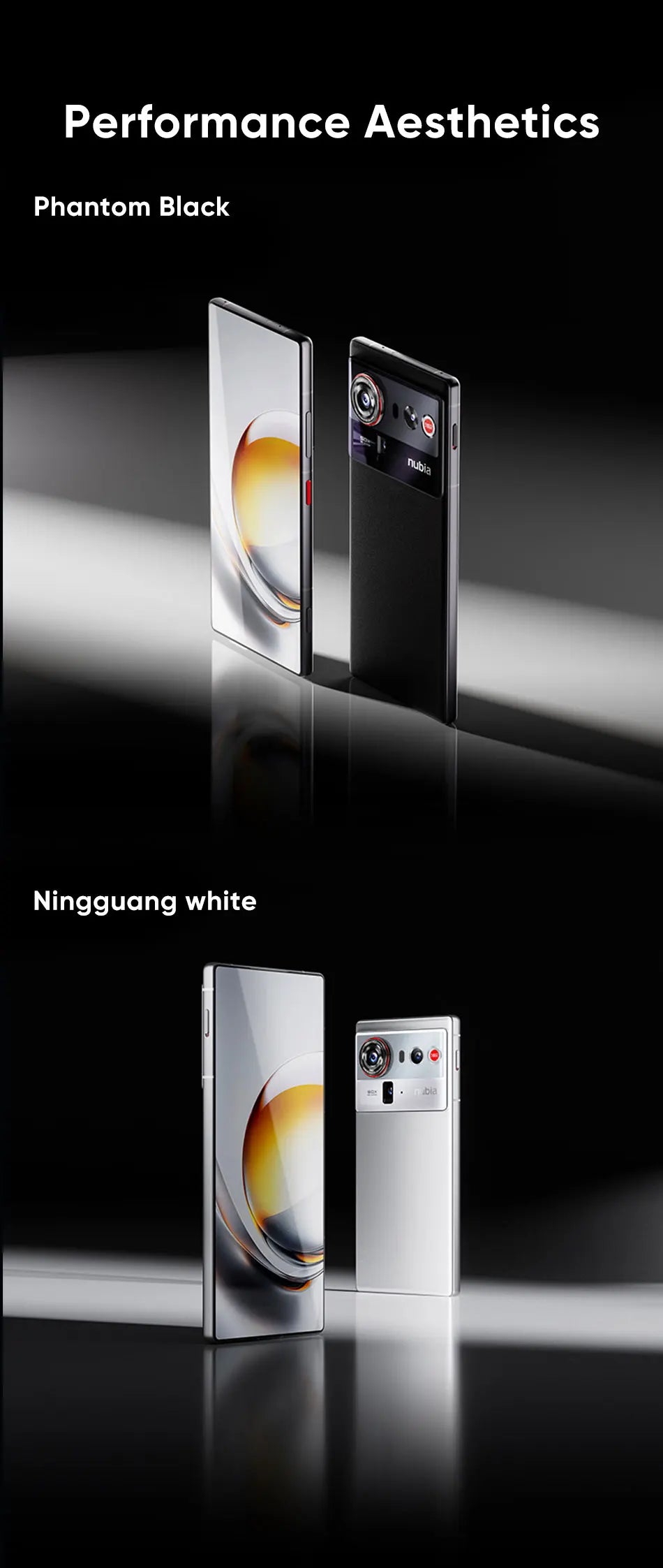 nubia Z80 Ultra 5g Smartphone Global Version Snapdragon 8 Elite Gen 5 6.85'' 144Hz Oled Display 7200Mah 90W Fast Charging 64Mp