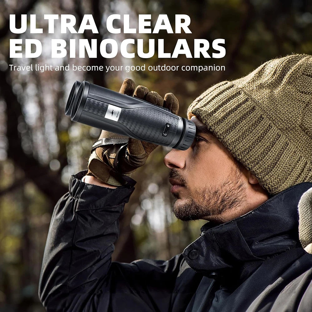 Shuntu 8X42 10X42 ED Binoculars for Adults High Powered Super Bright Clear Lightweight Binocular For Bird Watching Hiking Travel