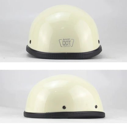 1X Motorcycle Helmet Open Face Helmet Half Helmet Retro Moto Casco Capacete Dot Approved Half Face Safety Helmet DOT