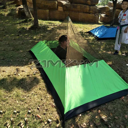 Hanging Inner Tent 1-2 Person Outdoor Camping Tent Anti Mosquito Net Breathable Summer Mesh Tent 220*150*100cm