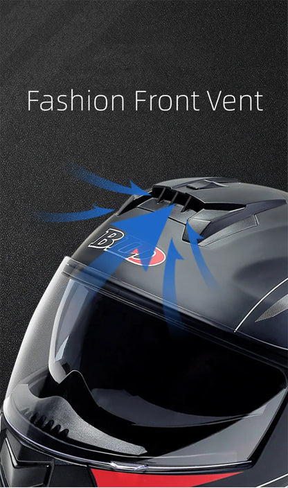 DOT Approved Personalised Flip Up Motorcycle Helmet For Men Women Safety Downhill Motocross Racing Modular Full Face Casco Moto