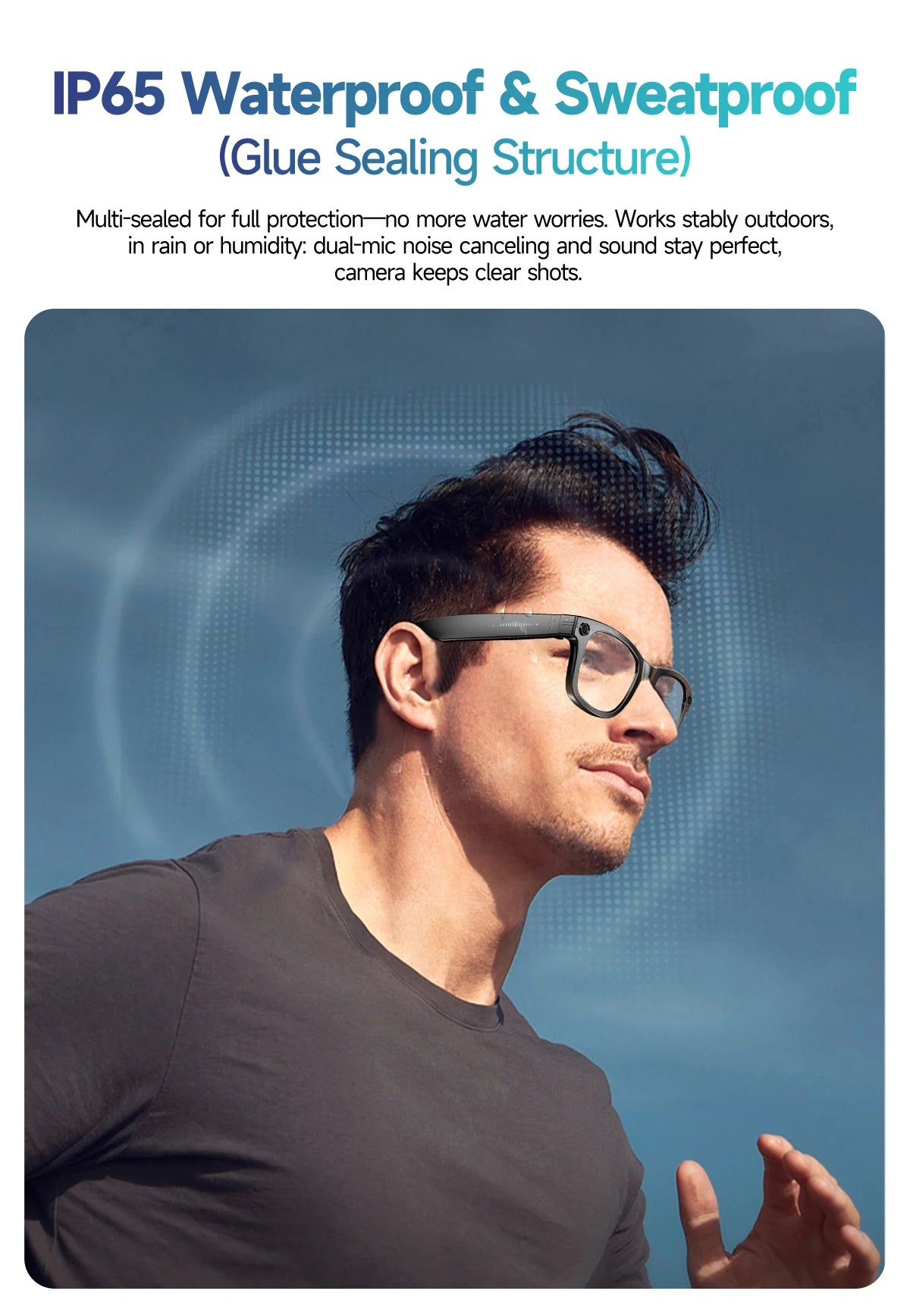 8MP HD Camera Smart Glasses Color-Changing AI Real-time Translation BT Call Music Play Photo Video Record Sunglasses Men Women