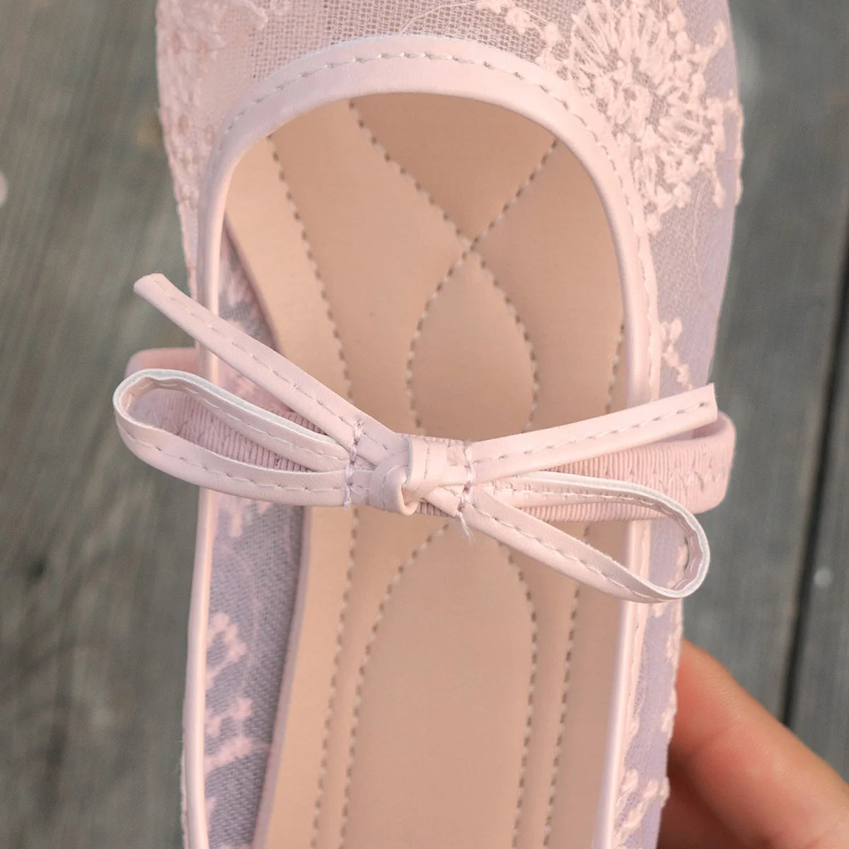 Plus Size 43 Women Fashion Ballet Flats Breathable Laces Square Toe Spring Summer Flat Shoes For Female Daily Walking Loafers