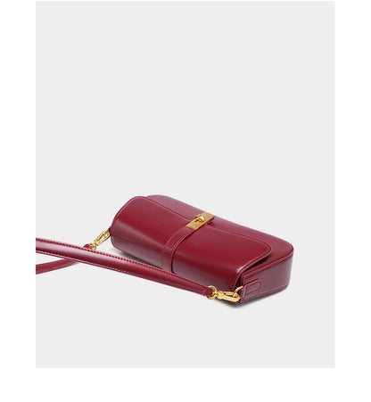 Toptrends Elegant Genuine Leather Underarm Shoulder Bags For Women 2025 Luxury Designer Crossbody Purses Saddle Ladies Handbags