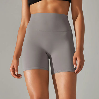 1PC Yoga Shorts Women Fitness Shorts Running Cycling Shorts Breathable Sports Leggings High Waist Summer Workout Gym Shorts