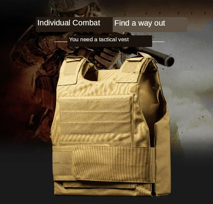 Airsoft Hunting Tactical Vest Molle Combat Assault Plate Carrier Tactical Vest 6Colors CS Outdoor Clothing Hunting Vest
