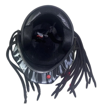 Suitable for the Iron Defeater Helmet Predator motorcycle cool full helmet Men's motorcycle riding helmet