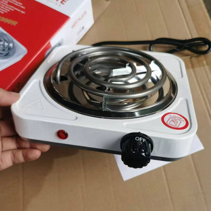 DEJAYA Hookah Charcoal Coal Burner Hot Plate Electric Shisha Starter Portable Electric Stove Multipurpose 1KW 220V