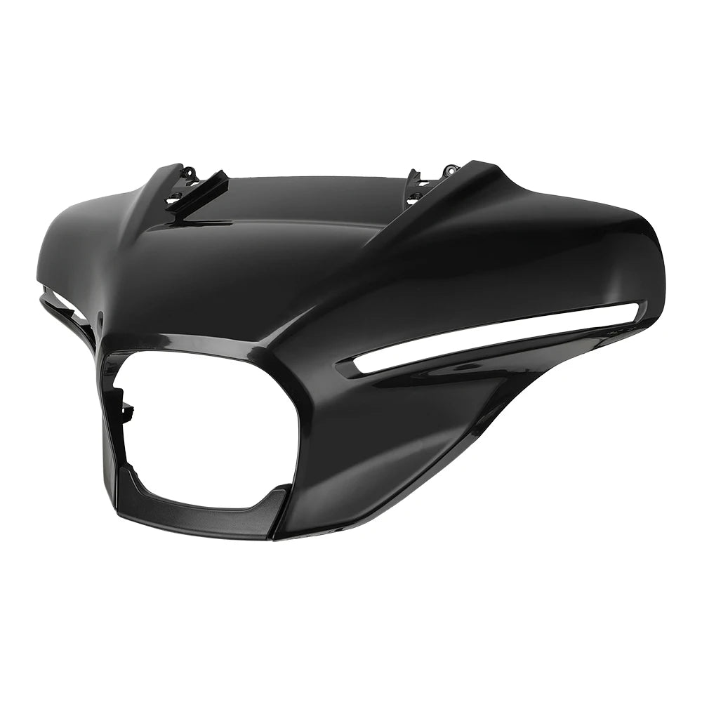Motorcycle Front Outer Fairing and Instrument Bracket for Touring Street Glide ABS Windshield Cover Front Batwing Outer Fairing