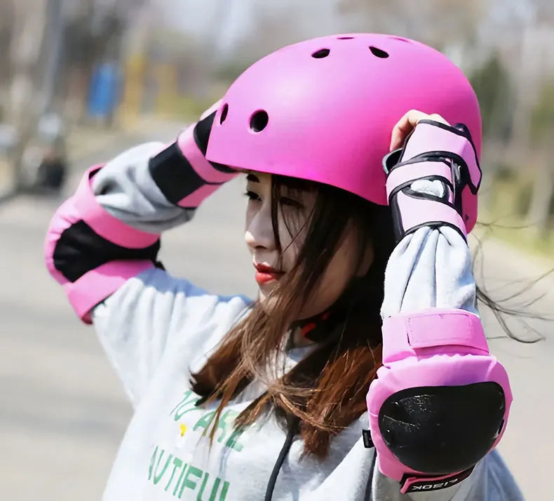 Men Women Children's Cycling Helmet for Skateboard Roller Skating Rafting Rock Climbing Electric Scooter Bicycle Safety Helmet