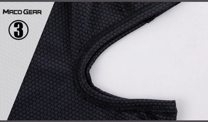 Motorcycle Cooling Full Face Mask Summer Breathable Motorbike Riding Hood Neck Cover Motocross Cycling Helmet Headgear