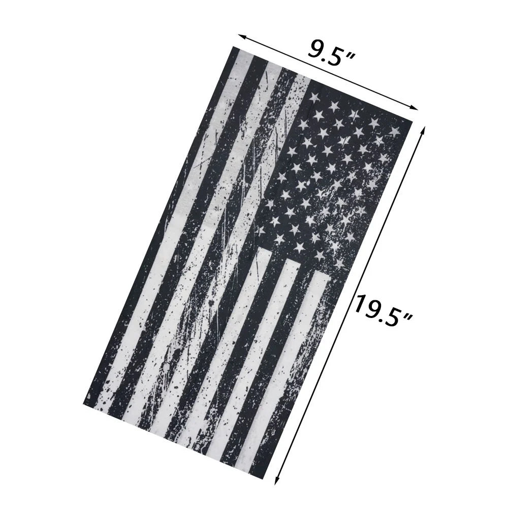 Dark Color Tube Neckchief Outdoor Sports Hair Neck Bandana Gaiter Black Grey Cycling Scarf Hiking Running Headband Men Face Mask