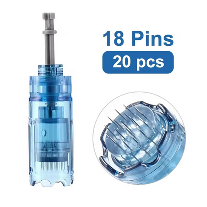 Bayonet Cartridge Needle for Dr Pen M8S /A8S/ A9/ A11 Microneedle 12/ 18 /24 /36 /42 Pin / Round Nano / 3D Replacement Tip Head