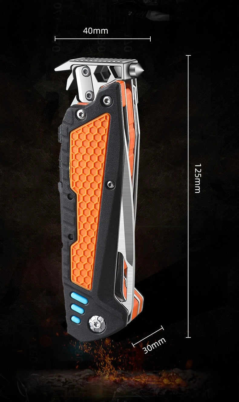 2025 New Outdoor Popular Multi Functional Folding Combination Tool for Convenient Camping and Hiking EDC Survival Equipment