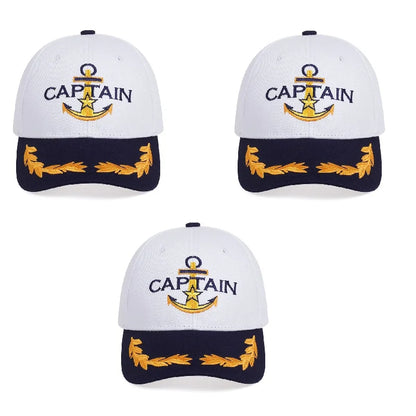 Men Women Baseball Caps Embroidered Captain & First Mate Hats Boating Marine Sailor Perfect Nautical Gift Presents Party Fun Hat