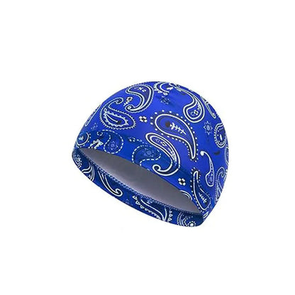 Cycling Hat Summer Breathable Sweat Absorbing Quick Drying Sports Hat Bicycle Motorcycle Safety Helmet Lining Cycling Cap