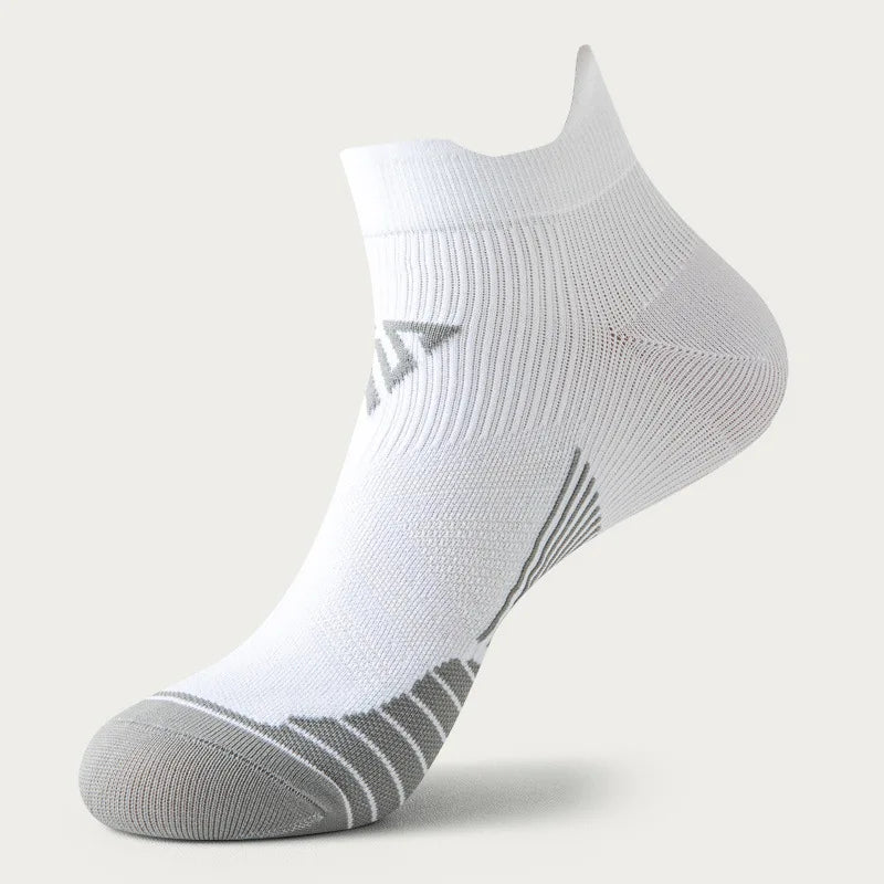 Summer Running Socks Men Women Fitness Sports Quick-drying Sweat-absorbing Breathable Anti-friction Marathon Ankle Tab Socks