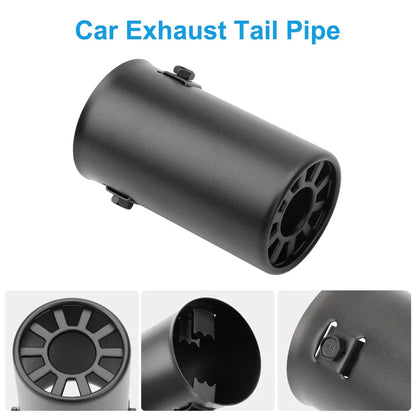 ✔Stainless Steel Car Exhaust Muffler Tip Pipes