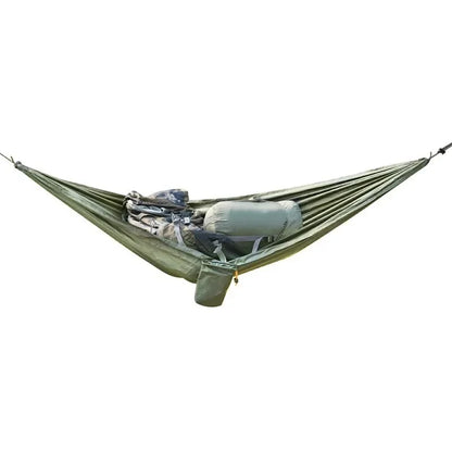 Outdoor Storage Hammock Portable Camping Gear Organizer Easy Setup for Hiking Traveling