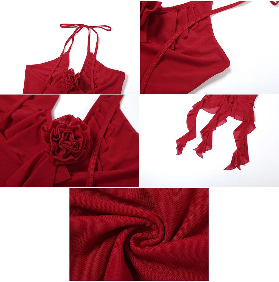 Nibber Hip-hop Summer New Sweet Gentle Cute All-match Fashionable Cool High Street Cool Sexy Women's Thin Backless Halter Vest