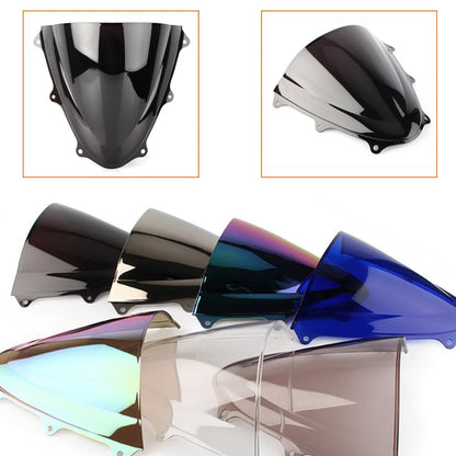 Windshield For Suzuki GSX-R GSXR 600 750 GSXR600 2011-2018 K11 Double Bubble WindScreen Motorcycle Accessories Fairing Deflector