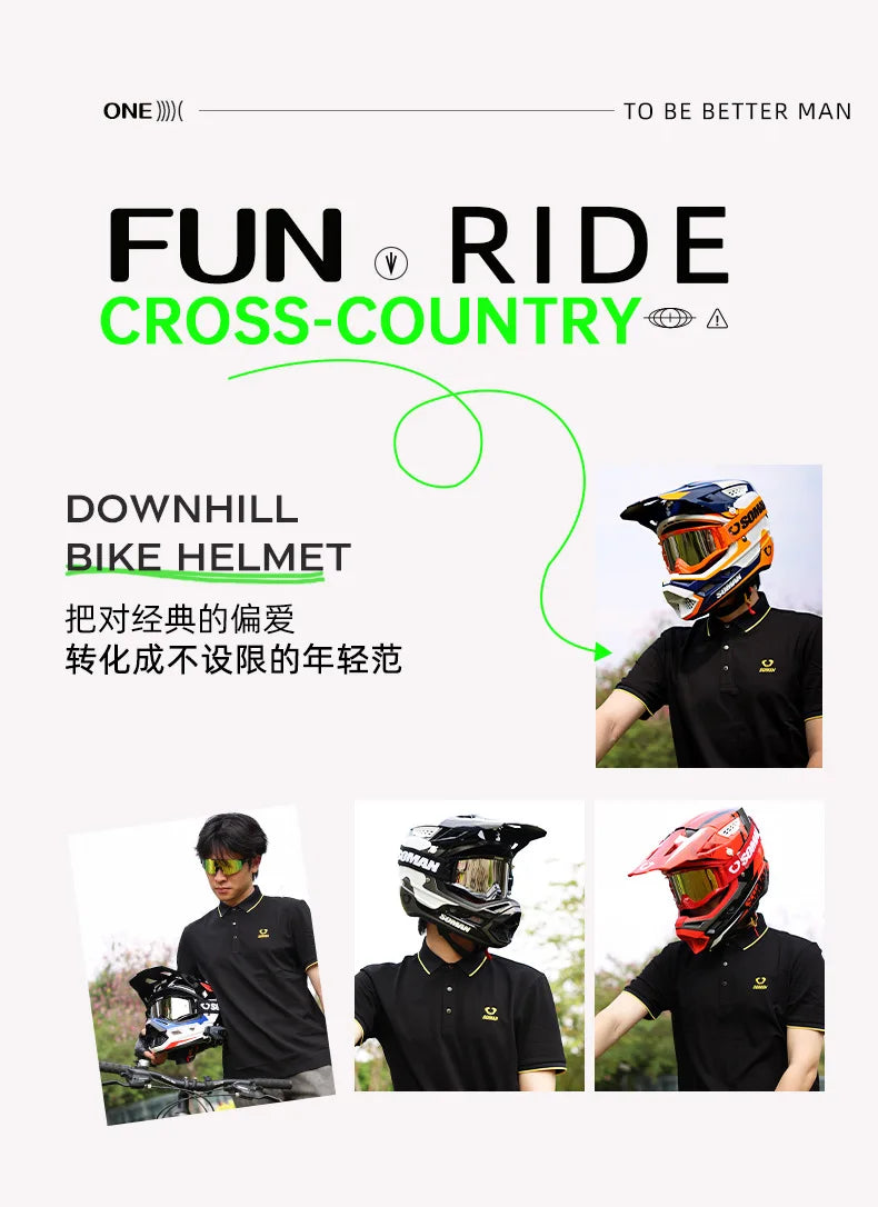 2025 SOMAN Professional Racing Motocross Helmet Off Road Helmet Motorcycle Cartoon Childrenr ATV Motorcycle MTB Helmet