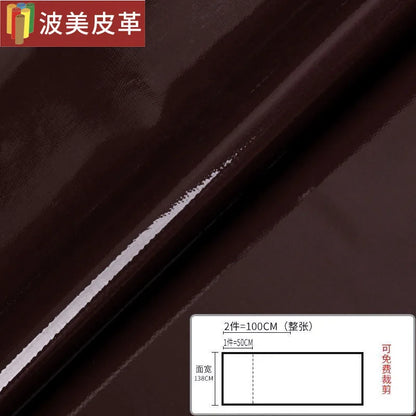 Pvc Patent Leather Fabric By The Meter for Jacket Skirt Bag Clothes Diy Sewing Cloth Waterproof Slightly Hard Wearable Glossy