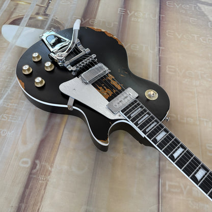 Handed relics - Electric guitar vibrato device P90 pickup - 22 frets - Rosewood body - Rosewood fingerboard