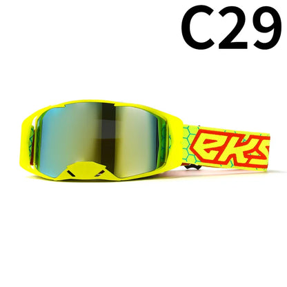 Off-Road Motorcycle Goggles - Windproof, Dustproof Protective Eyewear for Motocross, ATV Riding, Cycling & Outdoor Adventures,