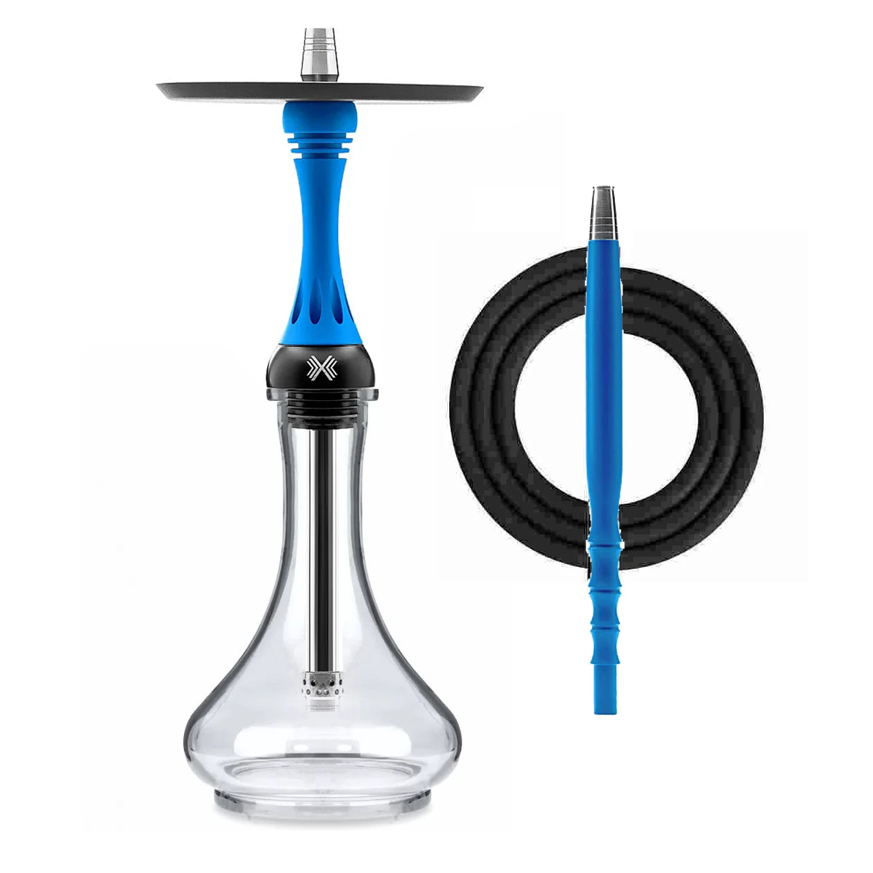 Shisha Hookah Alpha X Kappa Set with Glass Bottle Arabian Shisha Hookah Set