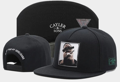 Classic Snapback Hat Cap Hip Hop Style Flat Bill Blank Adjustable Size