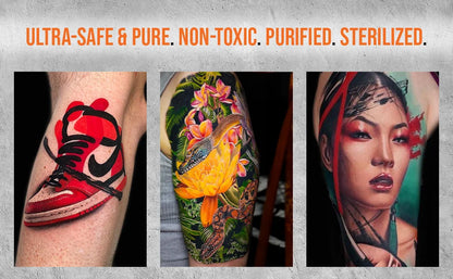 19 Color 15ML Original Tattoo Ink Pigment Black Tattoo ink Professional Tattoo Pigment Permanent Tattoo Ink Body Art Pigment