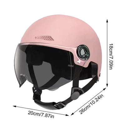Motorcycle Helmet for Men Women Classic Retro Scooter Half Helmet Ultralight Cycling Helmet MTB Bike Bicycle Motorcycle Helmet