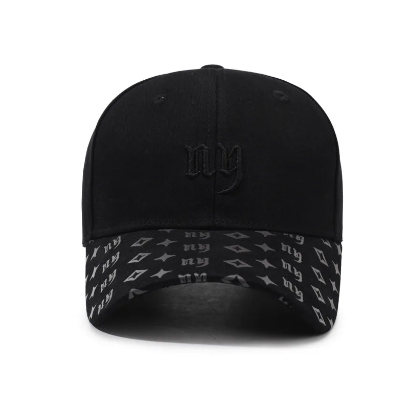 New Embroidered Letter Sports Baseball Hat Men Women Cotton Snapback Caps Outdoor Casual Sun Protection Dad Hats Tide