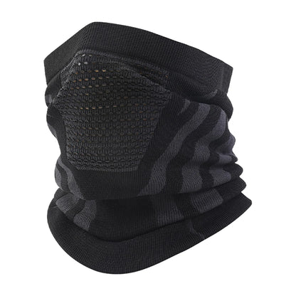 Windproof Warm Zebra Striped Face Mask/Scarf - Ideal for Motorcycle, Running, Skiing, Snowmobile - Winter Outdoor Protection
