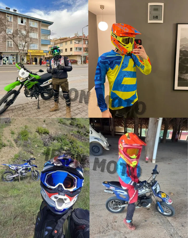 Men Motorcycle Glasses Dirt Bike MX Goggles Anti-fog HD Lens Motocross Enduro Sunglasses Windproof Ski Goggles Factory Wholesale