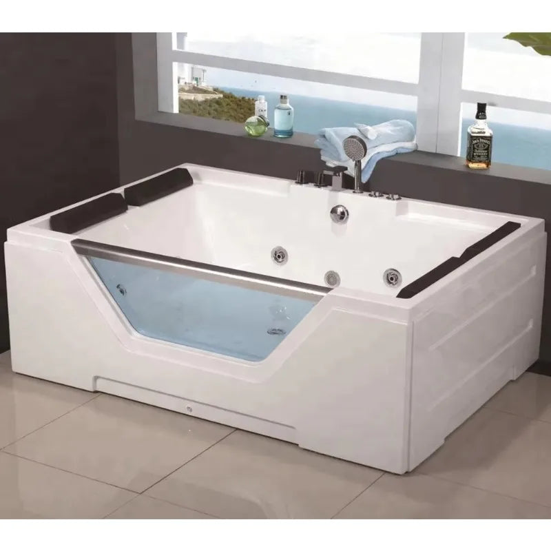 Customization Bathroom Corner Massage Steam Shower Cabin Sauna Combos Shower Cabin with Bathtub Bath Tub