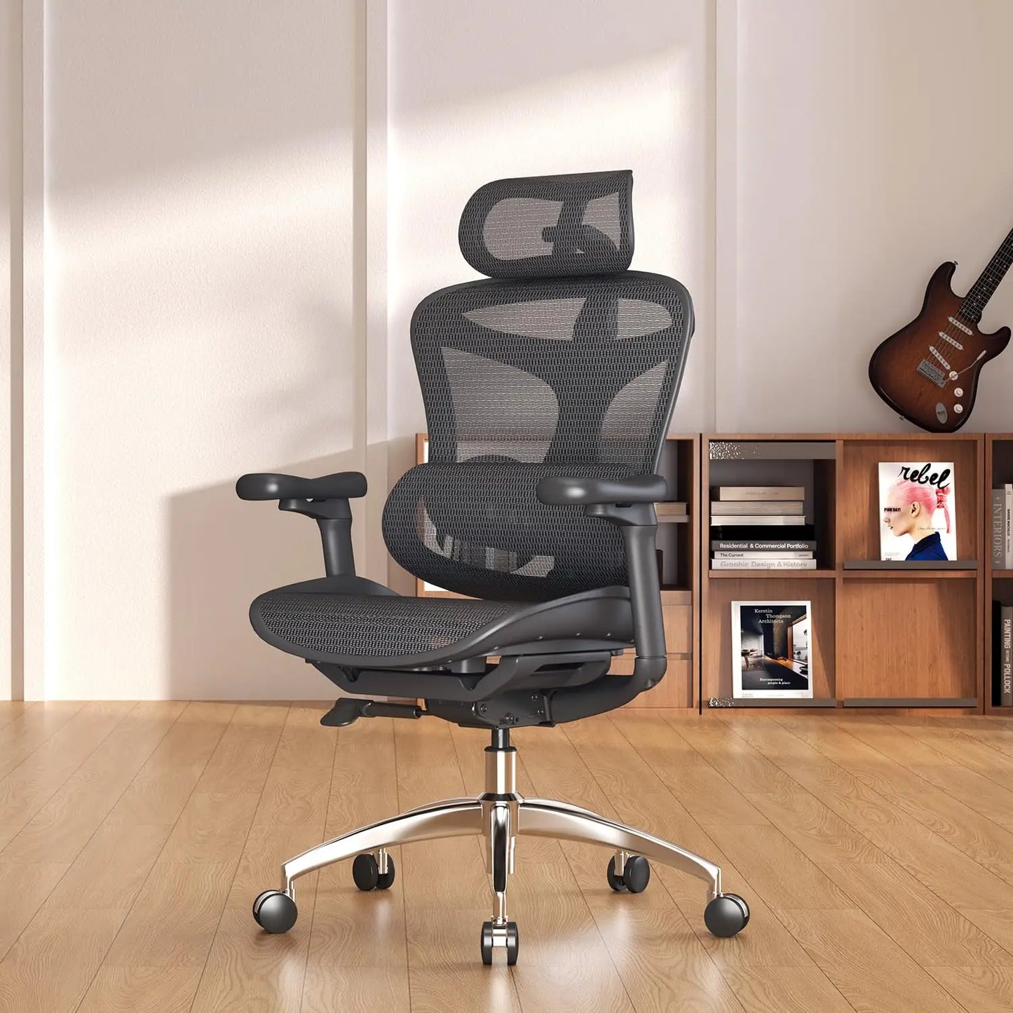 Doro C300 Ergonomic Office Chair with Ultra Soft 3D Armrests, Dynamic Lumbar Support for Home Office Chair,, Customized