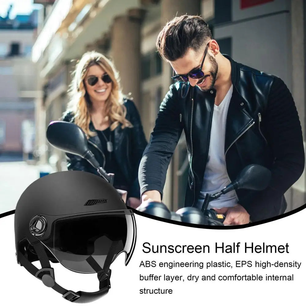 Classic Motorcycle Helmet Retro Scooter Half Helmet Vintage Men woman Ultra Light Cycling Helmet Road Bike Bicycle Motorcycle